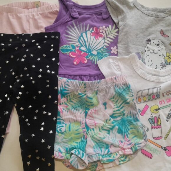 Lot of 6 Baby Girl Size 18 Months Clothing Pieces New with Tags - Picture 5 of 8